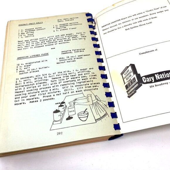 1964 Penelopian Culinary Favorites Greek Cookbook 1964 First Edition Vst Edition - Picture 9 of 11